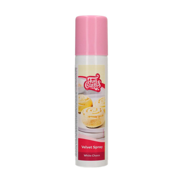 FunCakes FunColours Velvet Spray -White Choco- 100ml