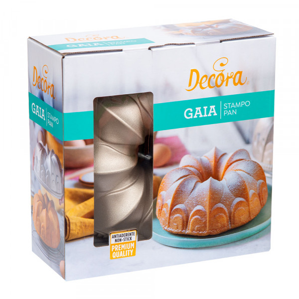 Druckguss Backform Aluminium Ø24x10cm -Gaia-