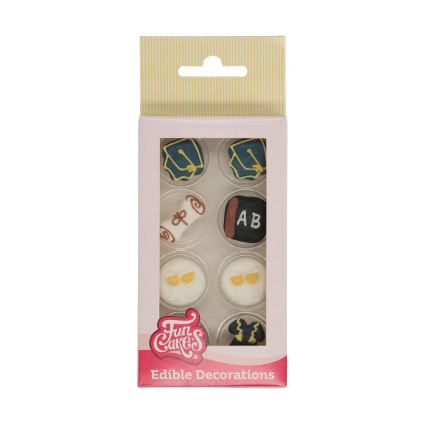 FunCakes Sugar Decorations Graduation Set/8