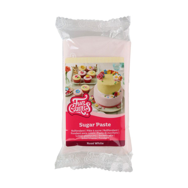 FunCakes Fondant Rosé White 250 g