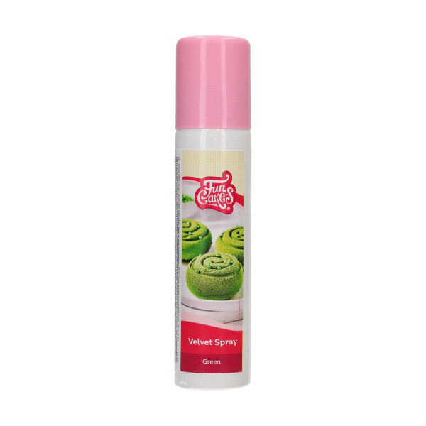 FunCakes FunColours Velvet Spray -Green- 100ml