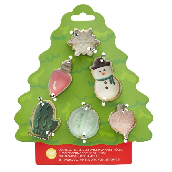 Wilton Cookie Cutter Tree Set/6